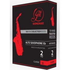 Gonzalez Classic Alto Saxophone Reeds - Box 10